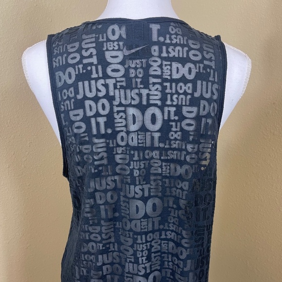 Black, sheer, Nike Tank top , size medium, - Picture 2 of 5
